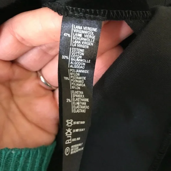 EUC La Perla Black Brown Skirt 42​​ - Picture 4 of 8